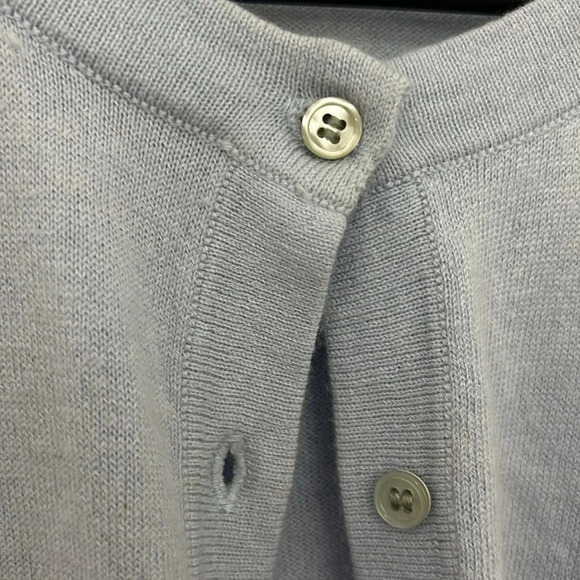 Allude Cotton Cashmere Button Cardigan - Picture 3 of 4